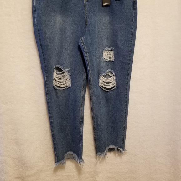 Boohoo denim jeans NWT - Picture 2 of 2